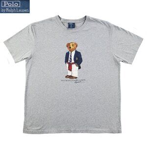 Polo Bear By Ralph Lauren Vintage T-Shirt Prep Men's Large